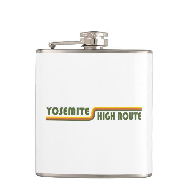 Yosemite High Route Hip Flask (Front)