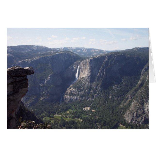 Yosemite in Spring:  Glacier Point View (Front Horizontal)