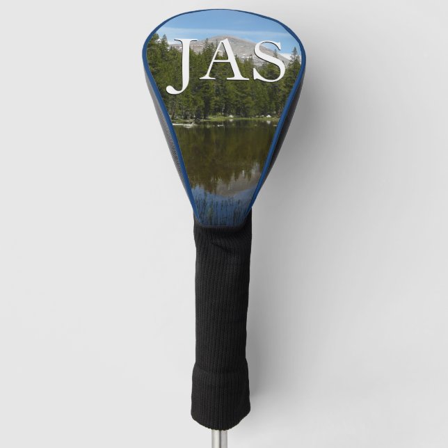 Yosemite Lake Reflection Golf Head Cover (Front)