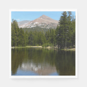 Yosemite Lake Reflection Napkin