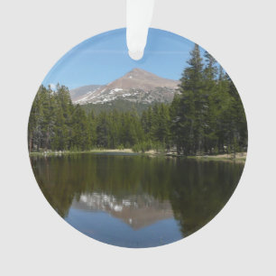 Yosemite Lake Reflection Ornament