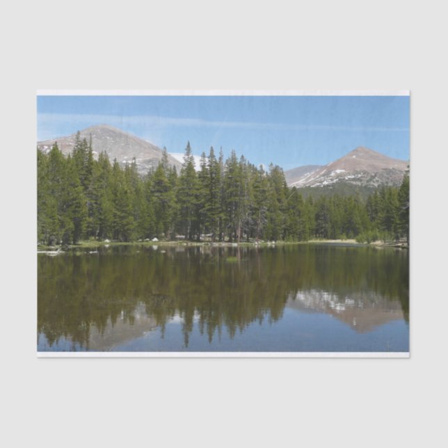 Yosemite Lake Reflection Tissue Paper (Front)