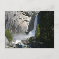 Yosemite Lower Falls at Lower Yosemite Falls Trail