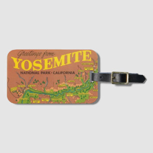 Yosemite Luggage Tag