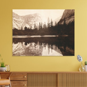 Yosemite - Mirror Lake - National Park Canvas Print
