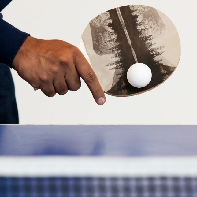 Yosemite - Mirror Lake - National Park Ping Pong Paddle (Insitu)