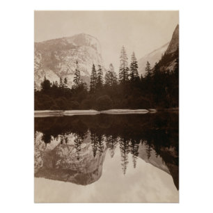 Yosemite - Mirror Lake - National Park Poster
