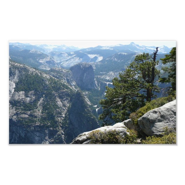 Yosemite Mountain View in Yosemite National Park Photo Print (Front)