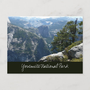 Yosemite Mountain View in Yosemite National Park Postcard