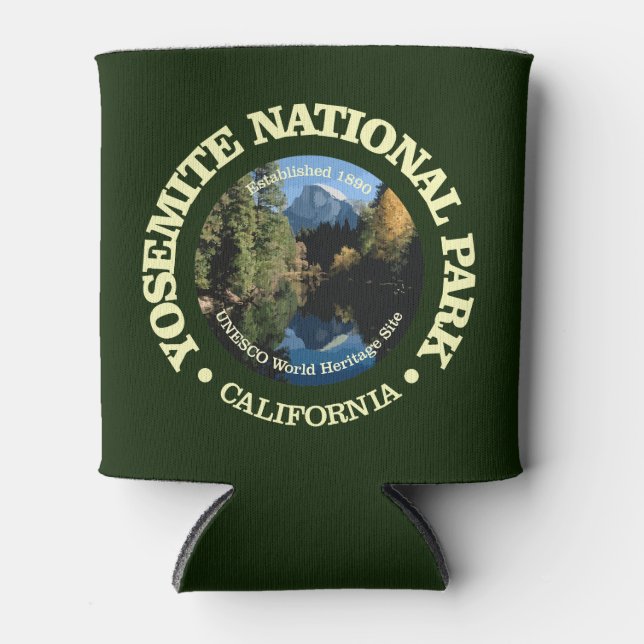 Yosemite National Park 2 Can Cooler (Front)