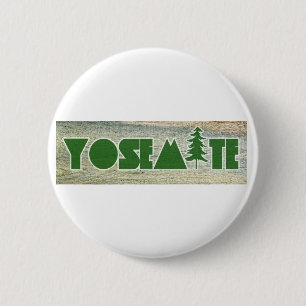 Yosemite National Park 2 Inch Round Button