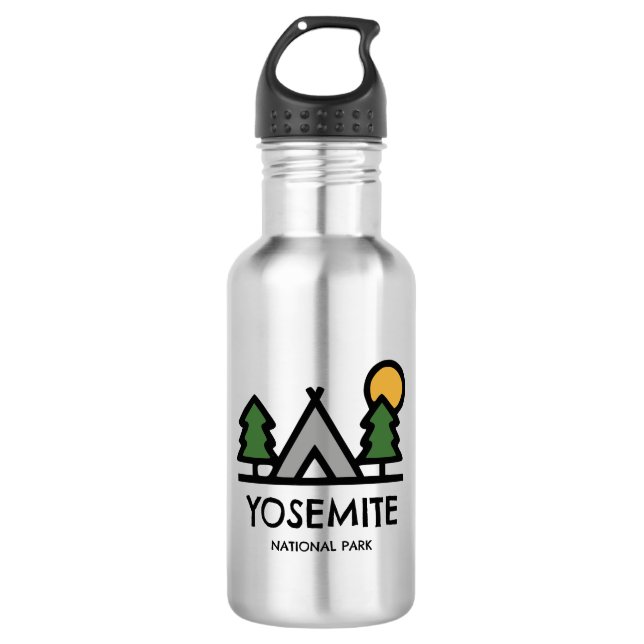 Yosemite National Park 532 Ml Water Bottle (Front)