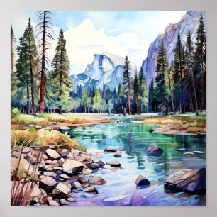 Yosemite National Park Art Print