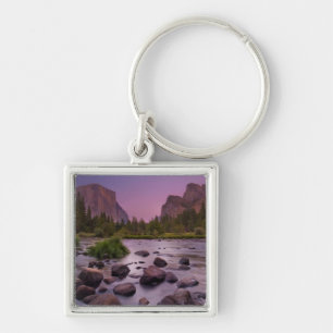 Yosemite National Park at Dusk Keychain