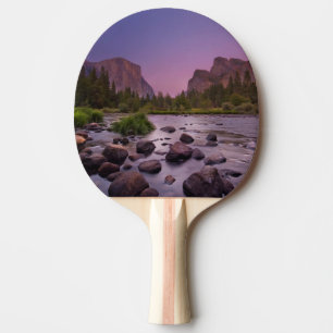 Yosemite National Park at Dusk Ping Pong Paddle