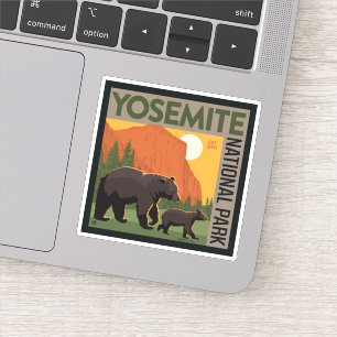 Yosemite National Park   Bear Family