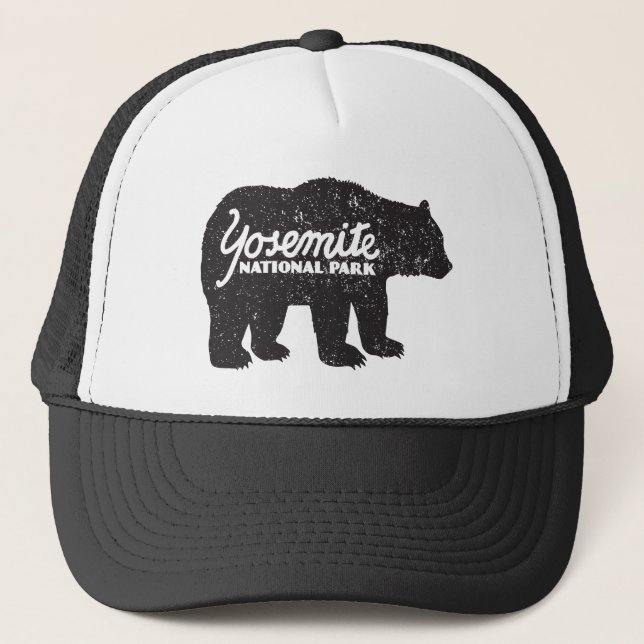 Yosemite National Park Bear Logo Hat (Front)