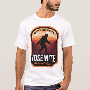 Yosemite National Park Bigfoot T-Shirt