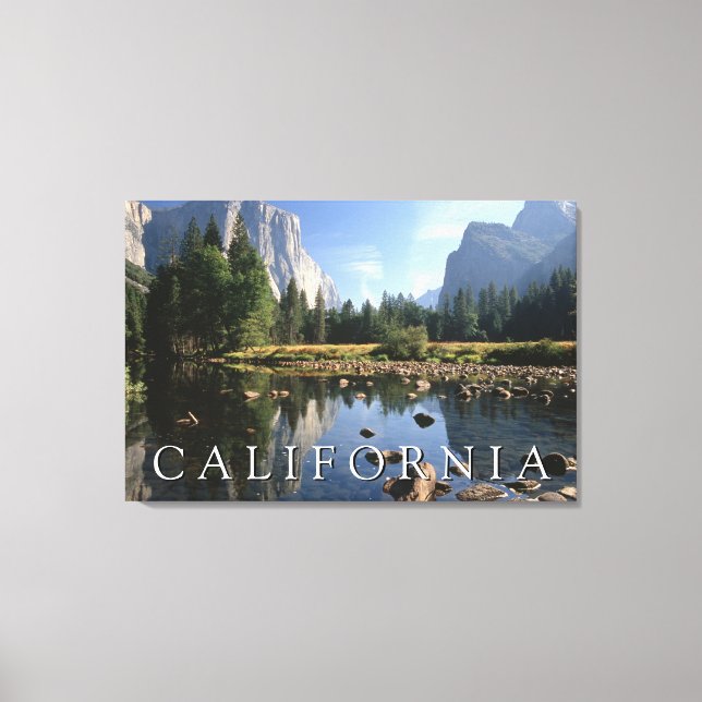 Yosemite National Park | California Canvas Print (Front)