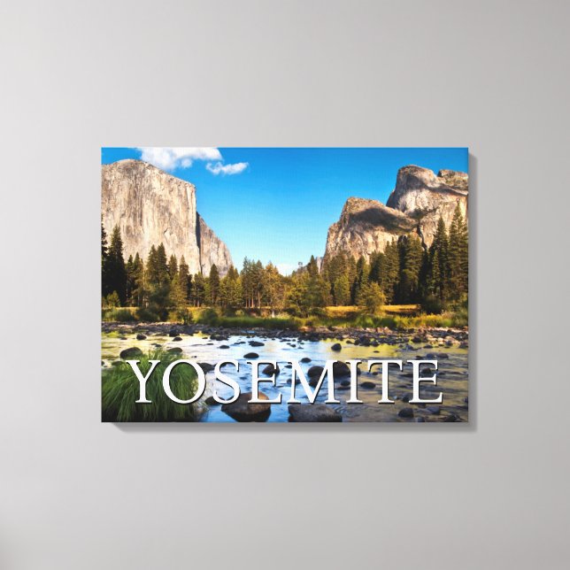 Yosemite National Park, California Canvas Print (Front)