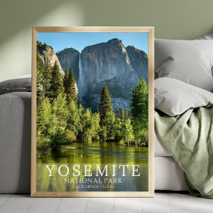 Yosemite National Park California Forest Photo Poster