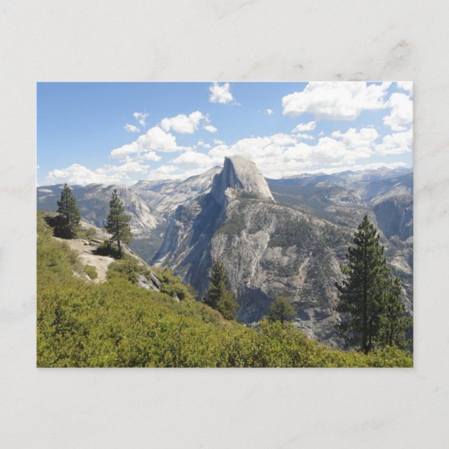 Yosemite National Park California Half Dome Valley Postcard (Front)