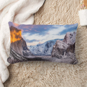 Yosemite National Park, California Lumbar Pillow