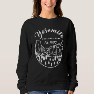Yosemite National Park California Mountain Hiking Sweatshirt