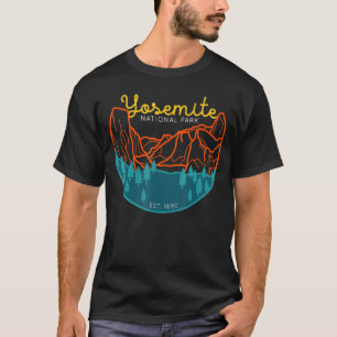 Yosemite National Park California Mountain Hiking  T-Shirt