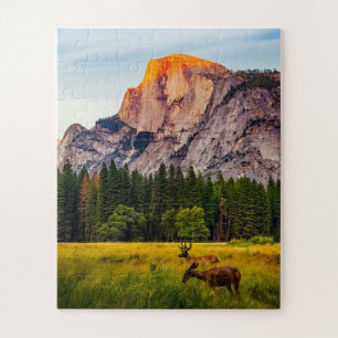 Yosemite National Park California Mountain Wildlif Jigsaw Puzzle