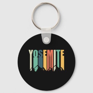 Yosemite National Park-california Souvenir-camping Keychain