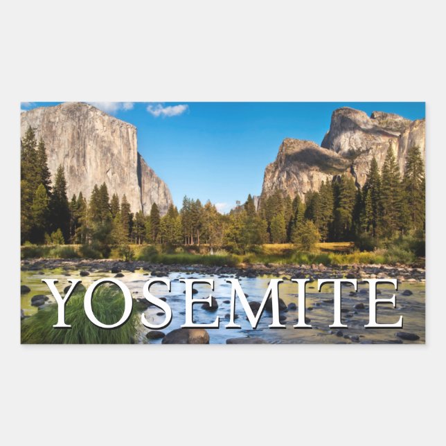 Yosemite National Park, California Sticker (Front)