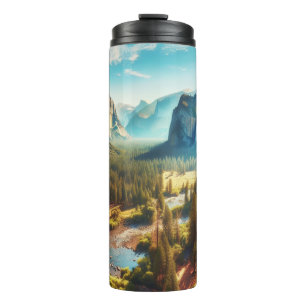 Yosemite National Park California Thermal  Tumbler