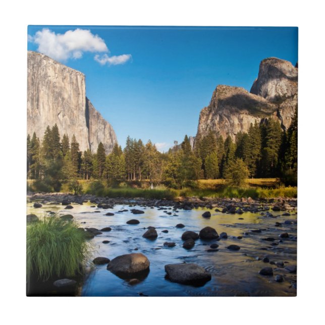 Yosemite National Park, California Tile (Front)
