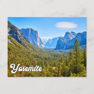 Yosemite National Park, California, USA Postcard