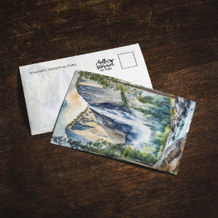 Yosemite National Park California Watercolor Invitation