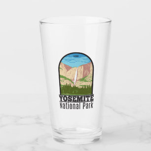 Yosemite National Park California Waterfall Glass