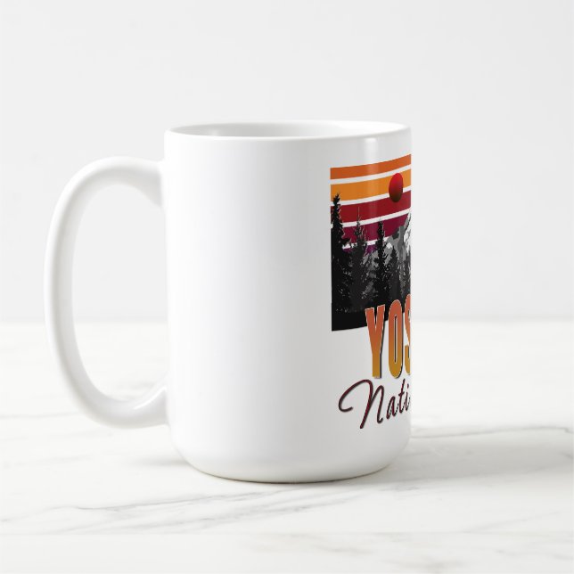 Yosemite National Park  Coffee Mug (Left)