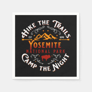 Yosemite National Park Decorative Paper Decoupage Napkin