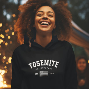 Yosemite National Park Forest Landscape Photo Hoodie