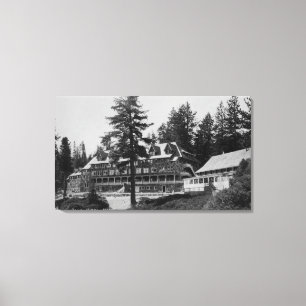 Yosemite National Park Glacier Point Lodge Canvas Print