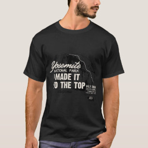 Yosemite National Park Half Dome California Americ T-Shirt