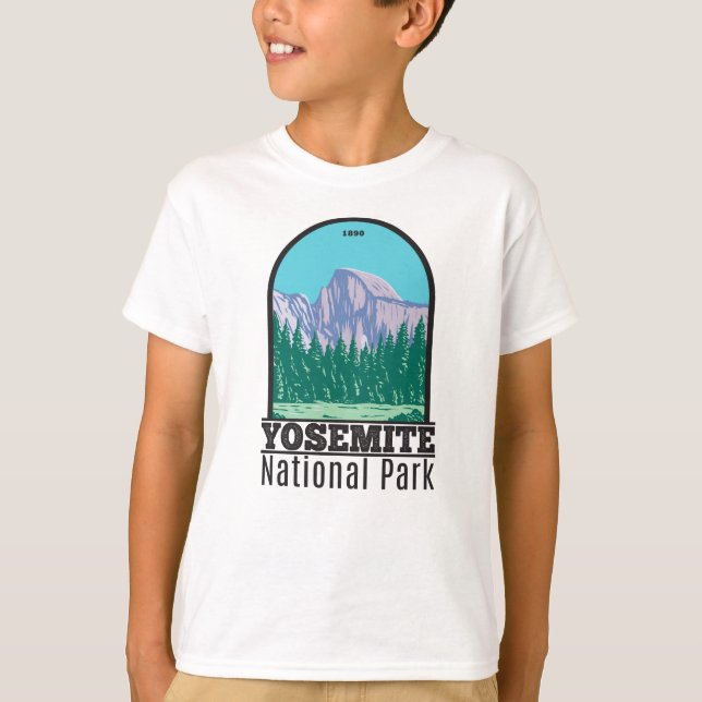 Yosemite National Park Half Dome California T-Shir T-Shirt (Front)