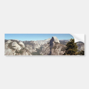 Yosemite National Park, Half Dome Mountain, USA Bumper Sticker