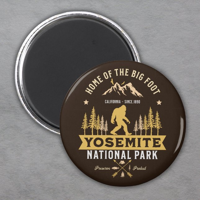 Yosemite National Park Home of the Big Foot Magnet (Creator Uploaded)