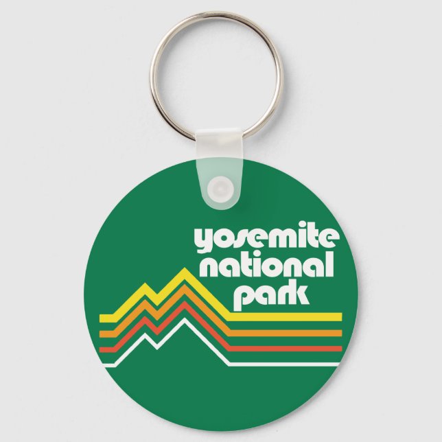 Yosemite National Park Keychain (Front)
