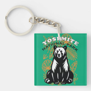Yosemite national park keychain
