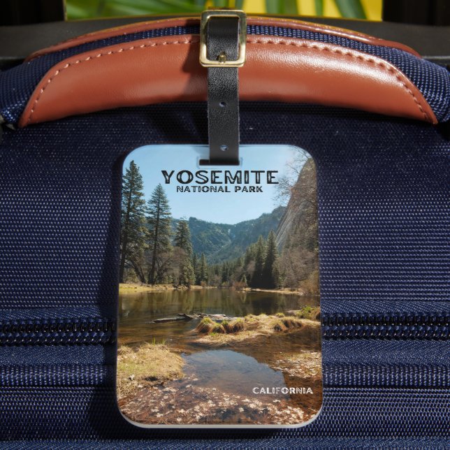 Yosemite National Park Luggage Tag (Front Insitu 2)