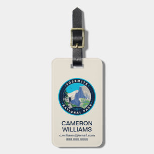 Yosemite National Park Luggage Tag