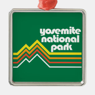 Yosemite National Park Metal Ornament